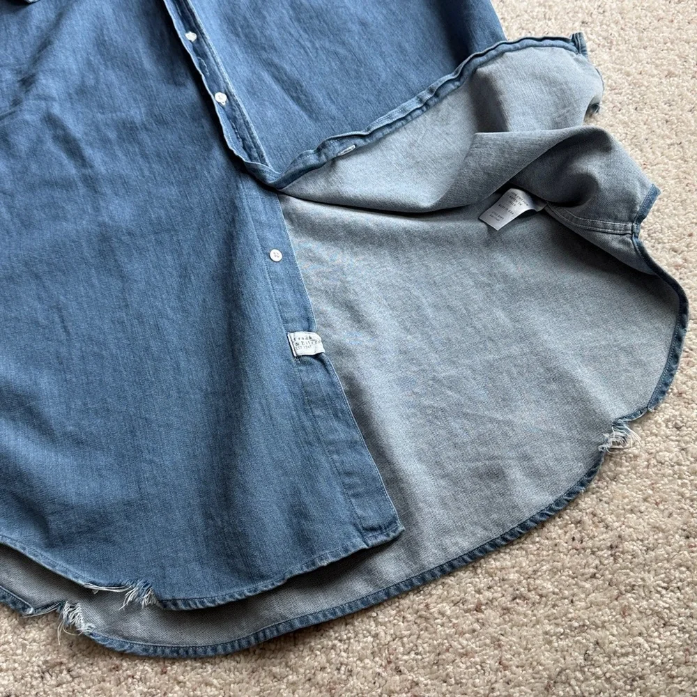 FRANK & EILEEN Rory Famous Denim Shirtdress - Picture 11 of 16